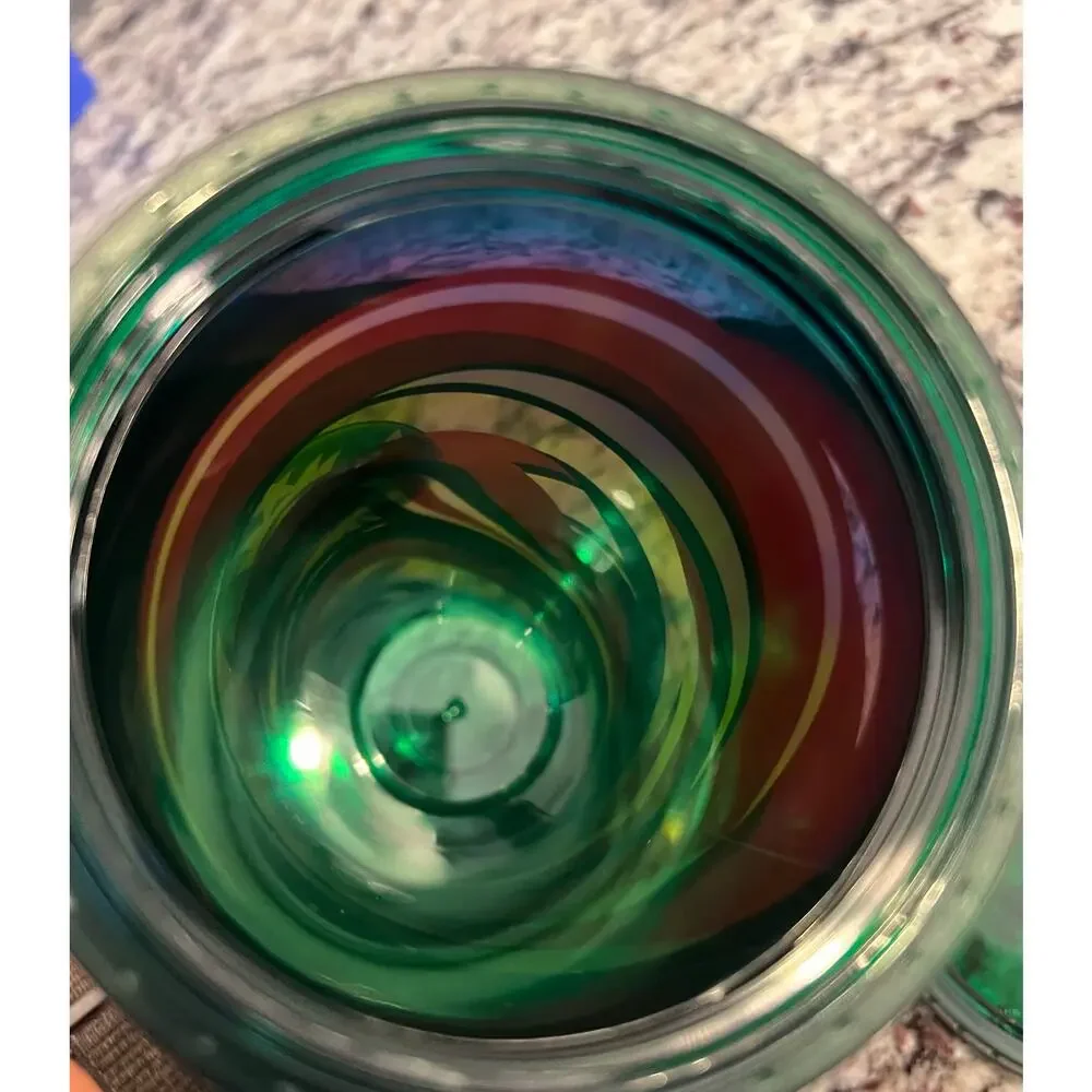 Starbucks 2021 holiday multi color 24oz cup no straw